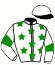 casaque portée par Delestre L. jockey du cheval de course KEONA DELALANDE, information pmu ZETURF casaque portée par Delestre L. jockey du cheval de course KEONA DELALANDE, information pmu ZETURF