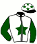 casaque portée par Crastus A. jockey du cheval de course AL FAISAL, information pmu ZETURF casaque portée par Crastus A. jockey du cheval de course AL FAISAL, information pmu ZETURF