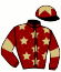 casaque portée par Forest M. jockey du cheval de course J'O BELLO, information pmu ZETURF casaque portée par Forest M. jockey du cheval de course J'O BELLO, information pmu ZETURF