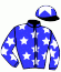 casaque portée par Seguy V. jockey du cheval de course UM ELHADAB, information pmu ZETURF casaque portée par Seguy V. jockey du cheval de course UM ELHADAB, information pmu ZETURF