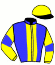 casaque portée par Veron F. jockey du cheval de course MRS PINK, information pmu ZETURF