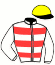 casaque portée par Veron F. jockey du cheval de course ATLANTIGO, information pmu ZETURF casaque portée par Veron F. jockey du cheval de course ATLANTIGO, information pmu ZETURF