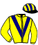 casaque portée par Nailov-ferhanov S. jockey du cheval de course JONBOY, information pmu ZETURF casaque portée par Nailov-ferhanov S. jockey du cheval de course JONBOY, information pmu ZETURF