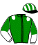 casaque portée par Sanchez Gar. jockey du cheval de course DOLON, information pmu ZETURF casaque portée par Sanchez Gar. jockey du cheval de course DOLON, information pmu ZETURF