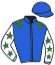 casaque portée par Mme Sarah Boulet jockey du cheval de course MILORD DU LEMO, information pmu ZETURF