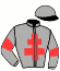 casaque portée par Claudel Quignon Mme Eri. jockey du cheval de course HERMES D'AIROU, information pmu ZETURF casaque portée par Claudel Quignon Mme Eri. jockey du cheval de course HERMES D'AIROU, information pmu ZETURF