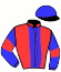 casaque portée par Mazou J. jockey du cheval de course KALPINA ORIENTALE, information pmu ZETURF casaque portée par Mazou J. jockey du cheval de course KALPINA ORIENTALE, information pmu ZETURF