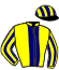 casaque portée par Romary Mlle M. jockey du cheval de course MEXICAN DREAM, information pmu ZETURF