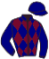 casaque portée par Cadel C. jockey du cheval de course CALISCO, information pmu ZETURF