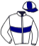 casaque portée par Seguy V. jockey du cheval de course EXACTAMUNDO, information pmu ZETURF