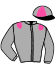casaque portée par Mouesan H. jockey du cheval de course PARVA SCURRA, information pmu ZETURF