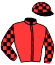 casaque portée par Lecomte D. jockey du cheval de course MAORABEACH, information pmu ZETURF