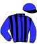casaque portée par Zuliani L. jockey du cheval de course JAU KER SAPI, information pmu ZETURF casaque portée par Zuliani L. jockey du cheval de course JAU KER SAPI, information pmu ZETURF