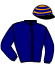 casaque portée par Brochard M. jockey du cheval de course TAM D'OR, information pmu ZETURF