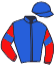 casaque portée par Mendizabal I. jockey du cheval de course SHERKANE, information pmu ZETURF