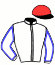 casaque portée par Violeau Mme Lau. jockey du cheval de course JET CLEAN, information pmu ZETURF casaque portée par Violeau Mme Lau. jockey du cheval de course JET CLEAN, information pmu ZETURF