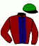 casaque portée par Forest M. jockey du cheval de course HALDAWYSSA, information pmu ZETURF