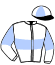 casaque portée par Demuro C. jockey du cheval de course BAAL D BOUISSOU, information pmu ZETURF