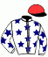 casaque portée par Blot P. jockey du cheval de course ROI D'EGYPTE, information pmu ZETURF casaque portée par Blot P. jockey du cheval de course ROI D'EGYPTE, information pmu ZETURF