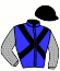 casaque portée par Le Creps R. jockey du cheval de course INCUDINE, information pmu ZETURF casaque portée par Le Creps R. jockey du cheval de course INCUDINE, information pmu ZETURF
