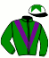 casaque portée par Blot P. jockey du cheval de course MISS FIXIT, information pmu ZETURF
