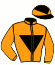 casaque portée par Richard G. jockey du cheval de course KAP TAILLAT, information pmu ZETURF
