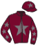 casaque portée par Champier G. jockey du cheval de course BUCK'S FIZZ, information pmu ZETURF