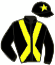 casaque portée par Jacob Q. jockey du cheval de course KATTILA, information pmu ZETURF