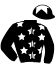 casaque portée par Lauron M. jockey du cheval de course ZAKYNA AL ZARAYAN, information pmu ZETURF