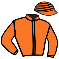 casaque portée par Sanchez Gar. jockey du cheval de course CRONOS, information pmu ZETURF