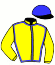 casaque portée par Chenet V. jockey du cheval de course KRIPTOGENE D'AYZA, information pmu ZETURF