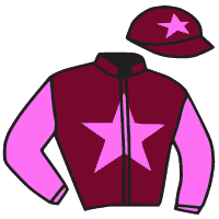 casaque portée par Poteaux Tho. jockey du cheval de course CITADELLA, information pmu ZETURF