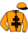 casaque portée par Grasset M. jockey du cheval de course GRAND SOURIRE, information pmu ZETURF