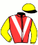 casaque portée par Foulon M. jockey du cheval de course VIRIMOON ETOILE, information pmu ZETURF casaque portée par Foulon M. jockey du cheval de course VIRIMOON ETOILE, information pmu ZETURF