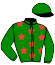 casaque portée par Crastus A. jockey du cheval de course BERIA, information pmu ZETURF casaque portée par Crastus A. jockey du cheval de course BERIA, information pmu ZETURF