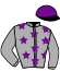 casaque portée par Bouyne J. jockey du cheval de course GIN MABON, information pmu ZETURF casaque portée par Bouyne J. jockey du cheval de course GIN MABON, information pmu ZETURF