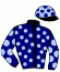 casaque portée par Gutierrez Val A. jockey du cheval de course SIXTEEN TONS, information pmu ZETURF casaque portée par Gutierrez Val A. jockey du cheval de course SIXTEEN TONS, information pmu ZETURF