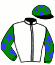 casaque portée par Langlois N. jockey du cheval de course ISEA D'HOULBEC, information pmu ZETURF casaque portée par Langlois N. jockey du cheval de course ISEA D'HOULBEC, information pmu ZETURF