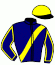 casaque portée par Brossard N. R. jockey du cheval de course IBIS DE FRECA, information pmu ZETURF casaque portée par Brossard N. R. jockey du cheval de course IBIS DE FRECA, information pmu ZETURF