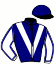 casaque portée par Fouchet A. jockey du cheval de course KARA LA LUNE ROSE, information pmu ZETURF casaque portée par Fouchet A. jockey du cheval de course KARA LA LUNE ROSE, information pmu ZETURF