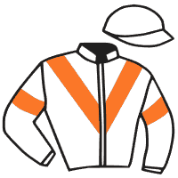 casaque portée par Guedj-gay G. jockey du cheval de course SEVEN ANGELS, information pmu ZETURF
