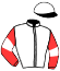 casaque portée par Daougabel M. jockey du cheval de course FINALE EXTREME (FR), information pmu ZETURF