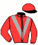 casaque portée par Chavatte A. A. jockey du cheval de course HENRY DU PALAIS (FR), information pmu ZETURF