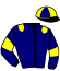 casaque portée par Henderson T. jockey du cheval de course IDROLIX (AQ), information pmu ZETURF