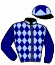 casaque portée par Bourgeais A. jockey du cheval de course AMAZING DAY (FR), information pmu ZETURF