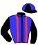 casaque portée par Capdet E. jockey du cheval de course HEROINE DU RABUTIN (FR), information pmu ZETURF