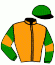 casaque portée par Santiago Mlle D. jockey du cheval de course MALY (FR), information pmu ZETURF