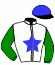 casaque portée par Buffavand Ch. A. jockey du cheval de course IN PHYT'S WE TRUST (FR), information pmu ZETURF
