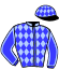 casaque portée par Abrivard M. jockey du cheval de course GYBOR WELL (FR), information pmu ZETURF casaque portée par Abrivard M. jockey du cheval de course GYBOR WELL (FR), information pmu ZETURF