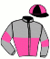 casaque portée par Woodburn K. jockey du cheval de course GRIFFONE (FR), information pmu ZETURF